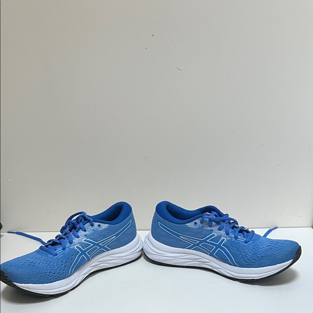 Asics Vibrant Blue Athletic Shoes, EUC - Picture 5 of 8